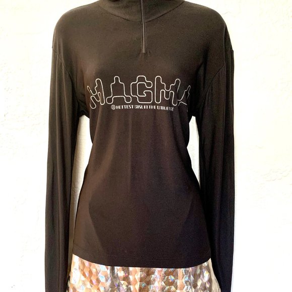 Vintage 90's Raver Shirt Magma Hottest Girl - Picture 5 of 12